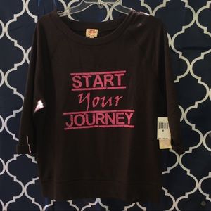 🧘♀️ Pink Lotus 3/4 Sleeve Sweatshirt